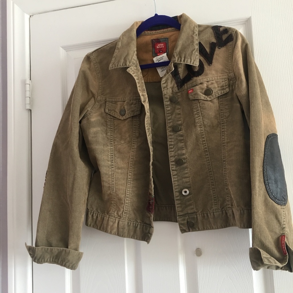 Vintage Miss Sixty Brown Jean Jacket